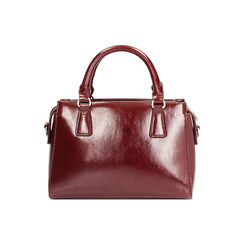 Mini sac bordeaux brillant avec bandoulière amovible, Primadonna, 26D519929EUBORDUNI, 004 preview