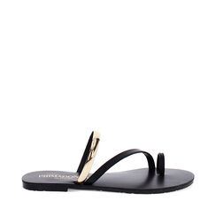 Sandali bassi donna neri, Primadonna, 254995616EPNERO035, 001a