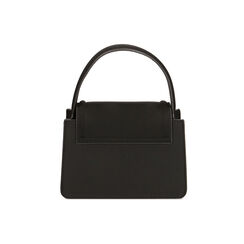 Mini bag nera in tessuto, Primadonna, 215124661LYNEROUNI, 003 preview