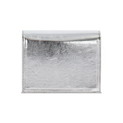 Mini bag argento in laminato, Primadonna, 245126053LMARGEUNI, 003 preview