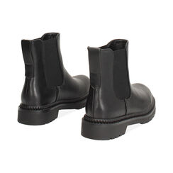 Bottines Beatles noires avec talon de 4 cm, Primadonna, 260685320EPNERO035, 004 preview