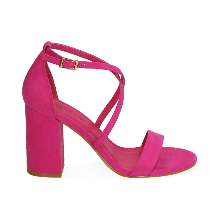 Sandalias mujer store rosa fucsia
