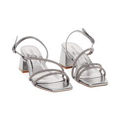 Sandalias de tac&oacute;n plata 5,5 cm, Primadonna, 274941776LPARGE035, 003 preview