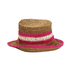 Chapeau femme fuchsia en raphia, Primadonna, 25J904047RFFUCSUNI, 003 preview