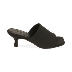 CALZATURA MULES OPEN TOE LYCRA NERO, Primadonna, 232711517LYNERO035, 001 preview