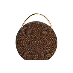 Bolso de mano bronc&iacute;neo en microfibra con correa desmontable, Primadonna, 261124356MPBRONUNI, 001 preview