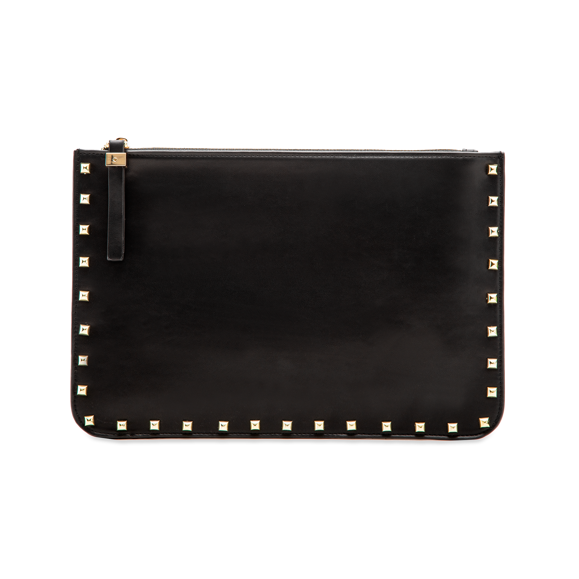 Pochette nera in raffia | Primadonna Collection