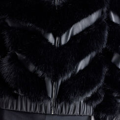 Cappotto nero collo alto, Primadonna, 226526133FUNEROM, 006 preview