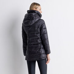 Piumino nero over, Primadonna, 226510111TSNEROL, 002a