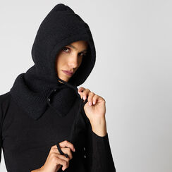 Chapeau élégant en tissu noir, Primadonna, 26B483102TSNEROUNI, 002a