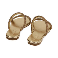 Sandali flat gioiello oro rosa, Primadonna, 214992851LMOROG035, 003 preview