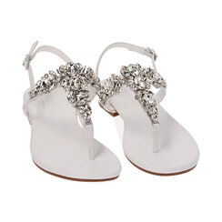 Sandali infradito bianchi, Primadonna, 214909918EPBIAN035, 002 preview