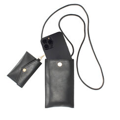 Portatelefono nero chic, Primadonna, 245125956EPNEROUNI, 002 preview