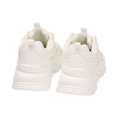 Sneakers bianche chunky, Primadonna, 220112700EPBIAN041, 003 preview
