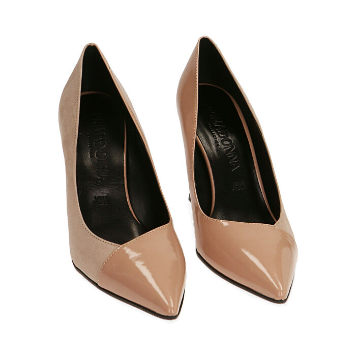 Escarpins femme en vernis chair talon 9 5 cm Primadonna Collection