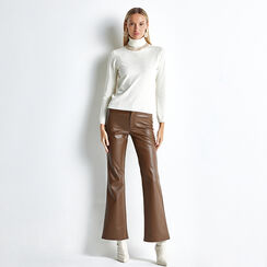 Maglia panna collo alto, Primadonna, 22U423642TSPANNL, 004 preview