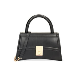 Mini bag nera a trapezio, Promozioni, 245125876EPNEROUNI, 001 preview