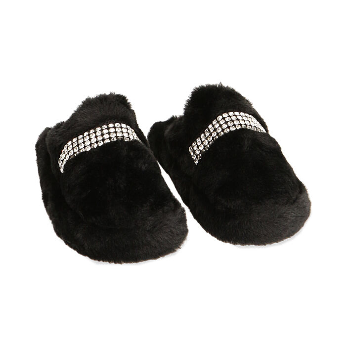 Pantofole nere outlet