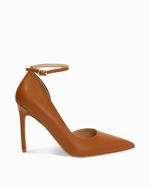 WOMEN SHOES D&Eacute;COLLET&Eacute; SHOES SYNTHETIC CO, COGNAC