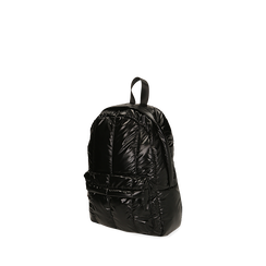 Zaino duvet nero in tessuto, Primadonna, 165122936TSNEROUNI, 002a