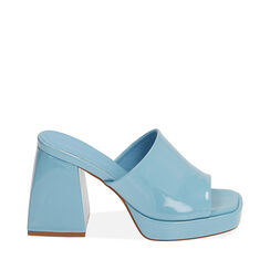 Mules celesti in vernice, 194991004VECELE035, 001a