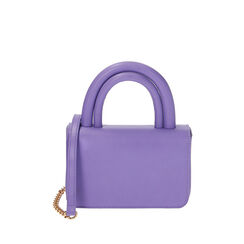 Mini bag a mano lilla, Primadonna, 215124461EPLILLUNI, 001a