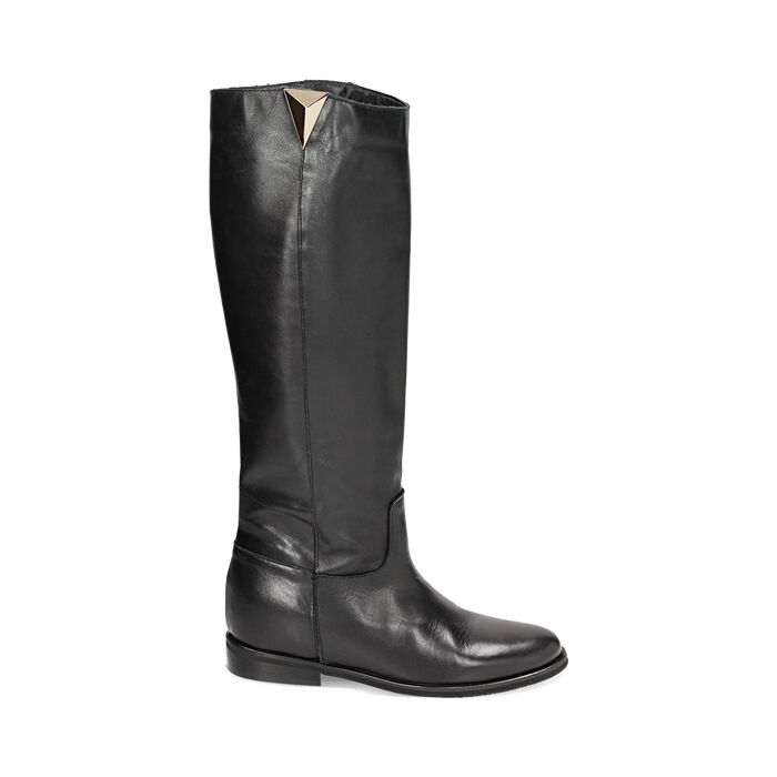 Stivali neri in pelle donna Primadonna Collection
