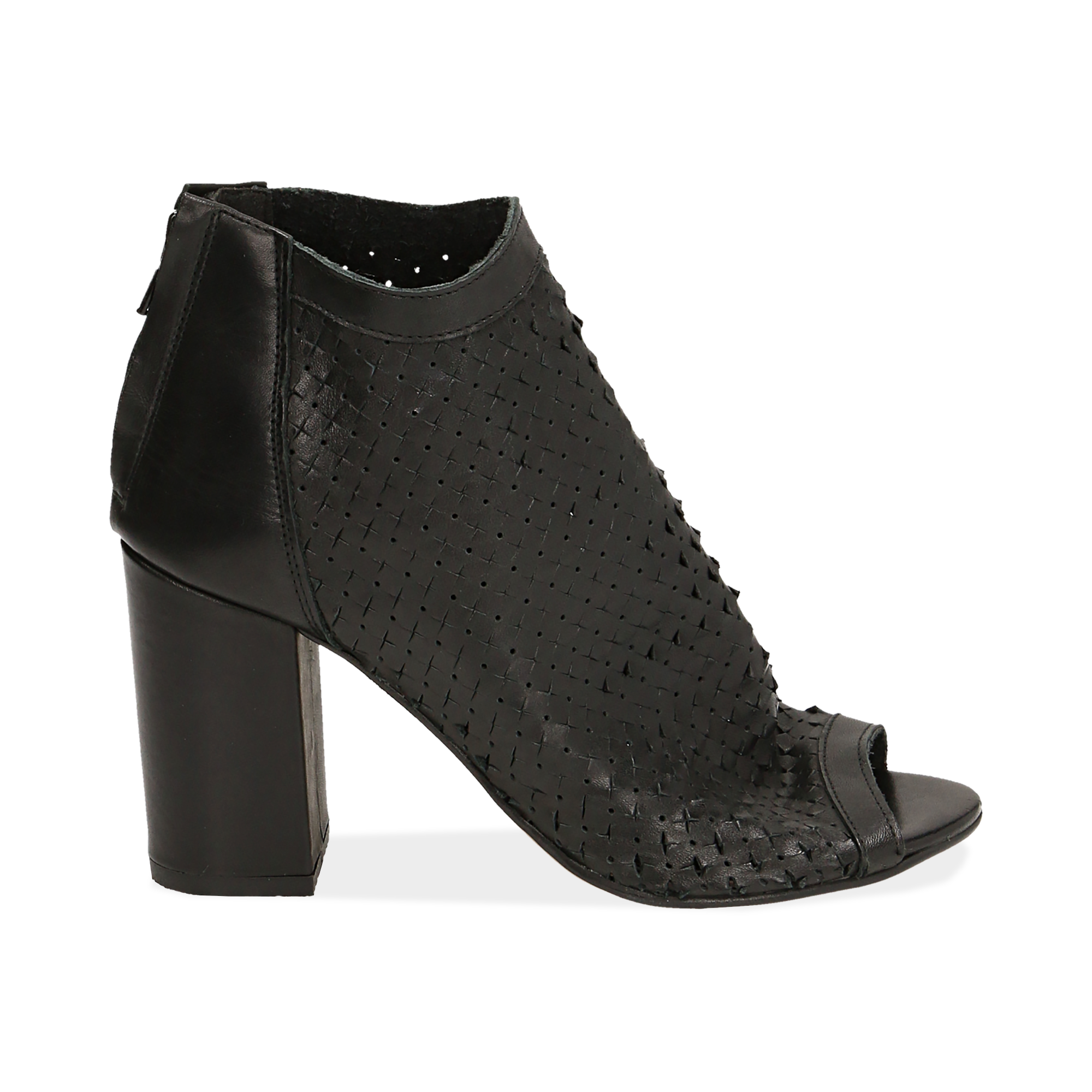 bottines bout ouvert