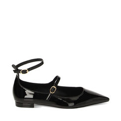 Bailarinas negras de charol de punta, 224906001VENERO036, 001a
