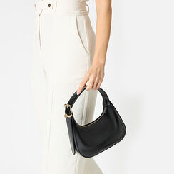 Mini bolsa mujer negra en charol, Primadonna, 255125841VENEROUNI, 002a