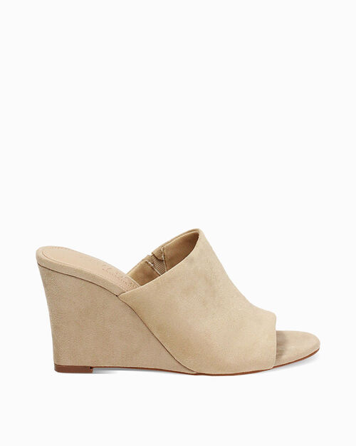Mules open toe beige tacco 10,5 cm, BEIGE