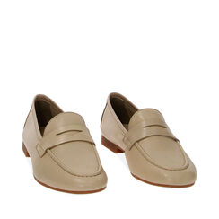 WOMEN SHOES MOCASSINS LEATHER PANN, Primadonna, 237726317PEPANN036, 002a