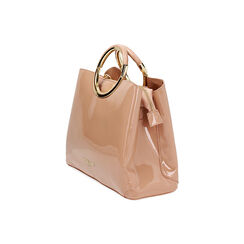 Bolso de mano mujer nude en charol, Primadonna, 252323636VENUDEUNI, 003 preview