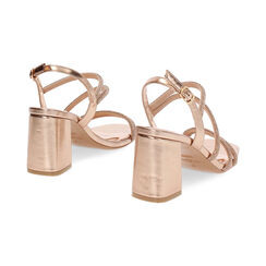 Sandales rose-or avec talon 7,5 cm, Primadonna, 274946303LPRAOR035, 004 preview