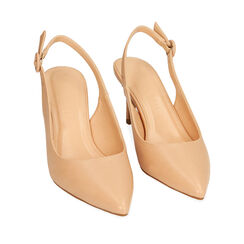 ZAPATOS CHANEL SINTETICO NUDE, 212133673EPNUDE038, 002a