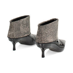 Tronchetto verniciato nero, tacco 5,5 cm, Primadonna, 242139703VENERO037, 003 preview