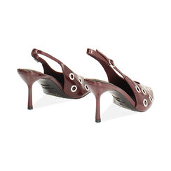 Salón destalonado burdeos con tacón de 7,95 cm, Primadonna, 26N195043EUBORD035, 006 preview