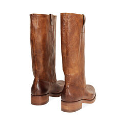 Biker in pelle cognac, Primadonna, 273413702PACOGN036, 003 preview