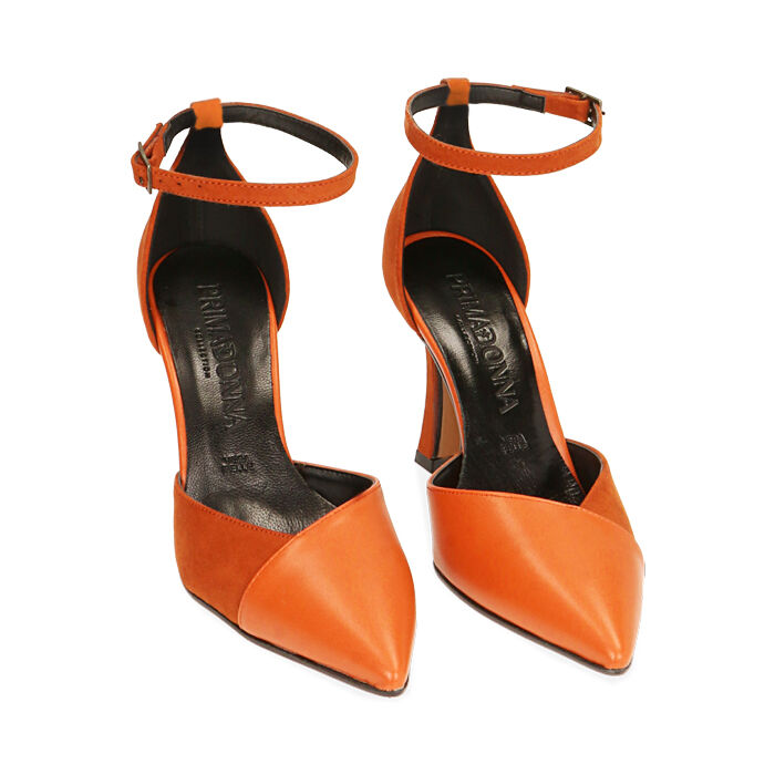 Escarpin outlet orange femme