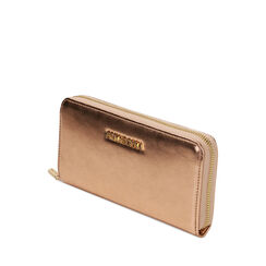 Portafogli laminato rosa oro, Primadonna, 215122519LMRAORUNI, 002a