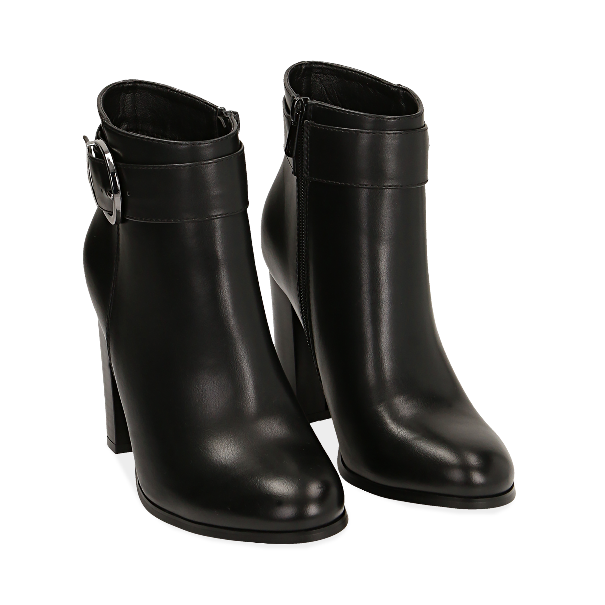 Botines color negro,tacón 9,50 cm | Primadonna Collection