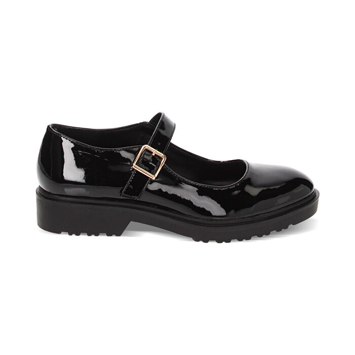 Ballerine vernice nera hot sale