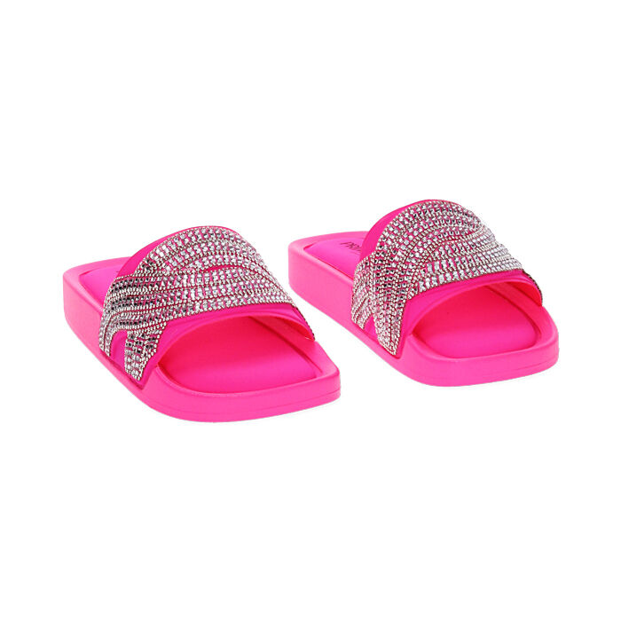 Sandales De Plage Fuchsia Pour Femme En Lycra Primadonna Collection sandales-de-plage-fuchsia-pour-femme-en-lycra-primadonna-collection
