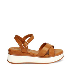 Cuñas de mujer color coñac, Primadonna, 254991730EPCOGN035, 001a
