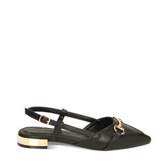 Ballerine slingback nere, Primadonna, 234974161EPNERO035, 001a