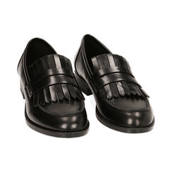 Mocassino nero basso, Primadonna, 244904788ABNERO038, 002 preview