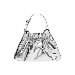 Mini bag donna argento in laminato, Primadonna, 255126324LMARGEUNI, 004 preview