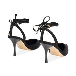 D&eacute;collet&eacute; nere tacco 8,5 cm, Primadonna, 272100805LYNERO036, 004 preview