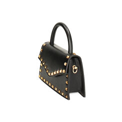 Minibag nera con borchie, Primadonna, 235124746EPNEROUNI, 002 preview