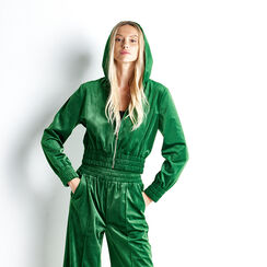 Giacca verde in velluto, Primadonna, 22C910005VLVERDM, 003 preview